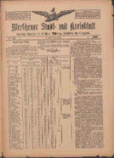 Wreschener Stadt und Kreisblatt: amtlicher Anzeiger f&uuml;r Wreschen, Miloslaw, Strzalkowo und Umgegend 1909.10.26 Nr127