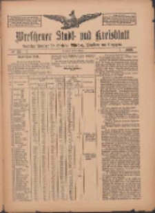 Wreschener Stadt und Kreisblatt: amtlicher Anzeiger für Wreschen, Miloslaw, Strzalkowo und Umgegend 1909.10.26 Nr127
