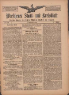 Wreschener Stadt und Kreisblatt: amtlicher Anzeiger f&uuml;r Wreschen, Miloslaw, Strzalkowo und Umgegend 1909.10.30 Nr129