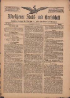 Wreschener Stadt und Kreisblatt: amtlicher Anzeiger für Wreschen, Miloslaw, Strzalkowo und Umgegend 1909.11.11 Nr134