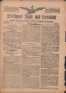 Wreschener Stadt und Kreisblatt: amtlicher Anzeiger für Wreschen, Miloslaw, Strzalkowo und Umgegend 1909.11.18 Nr137