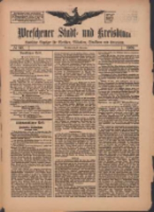 Wreschener Stadt und Kreisblatt: amtlicher Anzeiger für Wreschen, Miloslaw, Strzalkowo und Umgegend 1909.11.27 Nr141