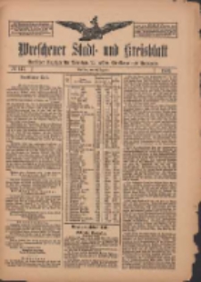 Wreschener Stadt und Kreisblatt: amtlicher Anzeiger f&uuml;r Wreschen, Miloslaw, Strzalkowo und Umgegend 1909.12.11 Nr147