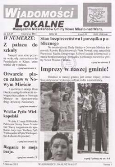 Wiadomości Lokalne 2011 R.11 Nr6(147)