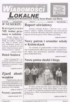 Wiadomości Lokalne 2011 R.11 Nr11(152)