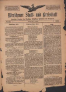 Wreschener Stadt und Kreisblatt: amtlicher Anzeiger für Wreschen, Miloslaw, Strzalkowo und Umgegend 1909.12.25 Nr153