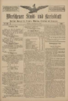 Wreschener Stadt und Kreisblatt: amtlicher Anzeiger für Wreschen, Miloslaw, Strzalkowo und Umgegend 1911.01.05 Nr2