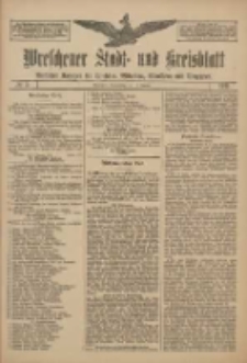 Wreschener Stadt und Kreisblatt: amtlicher Anzeiger für Wreschen, Miloslaw, Strzalkowo und Umgegend 1911.01.12 Nr5