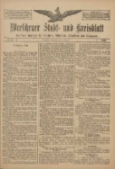 Wreschener Stadt und Kreisblatt: amtlicher Anzeiger für Wreschen, Miloslaw, Strzalkowo und Umgegend 1911.01.14 Nr6