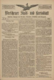 Wreschener Stadt und Kreisblatt: amtlicher Anzeiger für Wreschen, Miloslaw, Strzalkowo und Umgegend 1911.01.24 Nr10