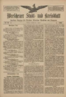 Wreschener Stadt und Kreisblatt: amtlicher Anzeiger f&uuml;r Wreschen, Miloslaw, Strzalkowo und Umgegend 1911.02.07 Nr16