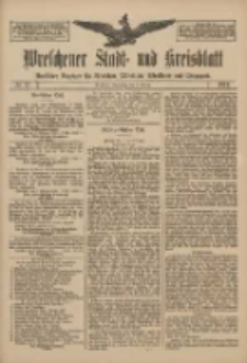 Wreschener Stadt und Kreisblatt: amtlicher Anzeiger f&uuml;r Wreschen, Miloslaw, Strzalkowo und Umgegend 1911.02.09 Nr17