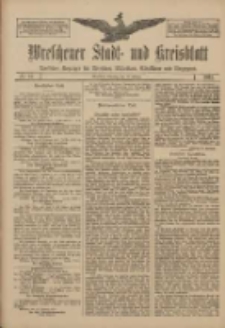 Wreschener Stadt und Kreisblatt: amtlicher Anzeiger f&uuml;r Wreschen, Miloslaw, Strzalkowo und Umgegend 1911.02.14 Nr19