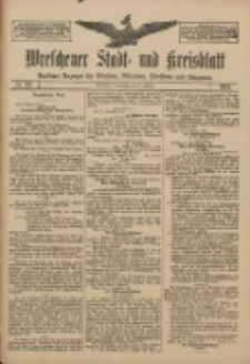Wreschener Stadt und Kreisblatt: amtlicher Anzeiger f&uuml;r Wreschen, Miloslaw, Strzalkowo und Umgegend 1911.02.23 Nr23