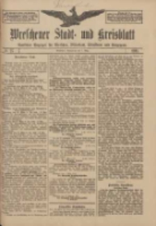 Wreschener Stadt und Kreisblatt: amtlicher Anzeiger f&uuml;r Wreschen, Miloslaw, Strzalkowo und Umgegend 1911.03.04 Nr27
