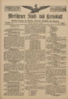 Wreschener Stadt und Kreisblatt: amtlicher Anzeiger f&uuml;r Wreschen, Miloslaw, Strzalkowo und Umgegend 1911.03.14 Nr31