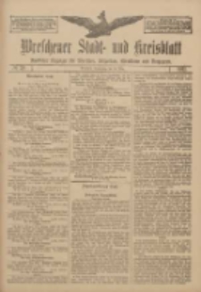 Wreschener Stadt und Kreisblatt: amtlicher Anzeiger f&uuml;r Wreschen, Miloslaw, Strzalkowo und Umgegend 1911.03.30 Nr38