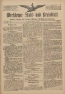 Wreschener Stadt und Kreisblatt: amtlicher Anzeiger für Wreschen, Miloslaw, Strzalkowo und Umgegend 1911.04.11 Nr44