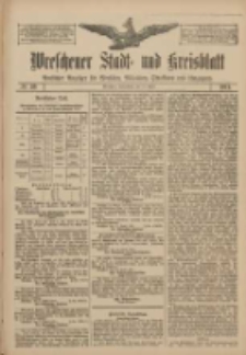 Wreschener Stadt und Kreisblatt: amtlicher Anzeiger f&uuml;r Wreschen, Miloslaw, Strzalkowo und Umgegend 1911.04.15 Nr46