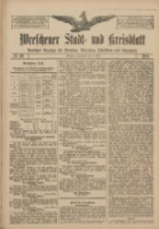 Wreschener Stadt und Kreisblatt: amtlicher Anzeiger für Wreschen, Miloslaw, Strzalkowo und Umgegend 1911.04.15 Nr46