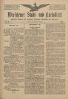 Wreschener Stadt und Kreisblatt: amtlicher Anzeiger für Wreschen, Miloslaw, Strzalkowo und Umgegend 1911.04.22 Nr48