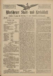 Wreschener Stadt und Kreisblatt: amtlicher Anzeiger für Wreschen, Miloslaw, Strzalkowo und Umgegend 1911.04.27 Nr50