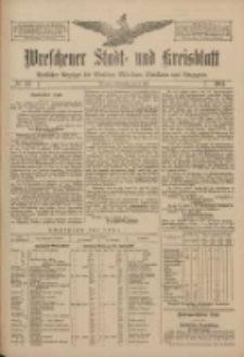 Wreschener Stadt und Kreisblatt: amtlicher Anzeiger f&uuml;r Wreschen, Miloslaw, Strzalkowo und Umgegend 1911.05.04 Nr53