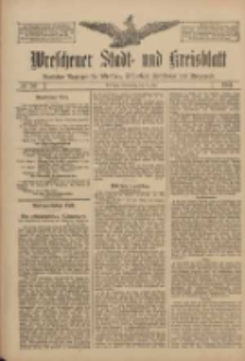 Wreschener Stadt und Kreisblatt: amtlicher Anzeiger f&uuml;r Wreschen, Miloslaw, Strzalkowo und Umgegend 1911.05.11 Nr56