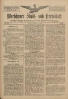 Wreschener Stadt und Kreisblatt: amtlicher Anzeiger f&uuml;r Wreschen, Miloslaw, Strzalkowo und Umgegend 1911.05.16 Nr58