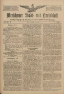 Wreschener Stadt und Kreisblatt: amtlicher Anzeiger für Wreschen, Miloslaw, Strzalkowo und Umgegend 1911.05.16 Nr58