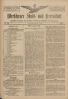 Wreschener Stadt und Kreisblatt: amtlicher Anzeiger für Wreschen, Miloslaw, Strzalkowo und Umgegend 1911.05.18 Nr59