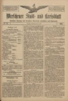 Wreschener Stadt und Kreisblatt: amtlicher Anzeiger f&uuml;r Wreschen, Miloslaw, Strzalkowo und Umgegend 1911.05.27 Nr63