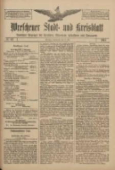 Wreschener Stadt und Kreisblatt: amtlicher Anzeiger für Wreschen, Miloslaw, Strzalkowo und Umgegend 1911.05.27 Nr63