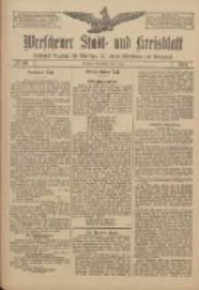 Wreschener Stadt und Kreisblatt: amtlicher Anzeiger f&uuml;r Wreschen, Miloslaw, Strzalkowo und Umgegend 1911.06.03 Nr66