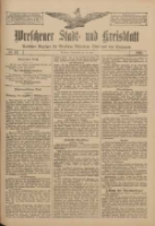 Wreschener Stadt und Kreisblatt: amtlicher Anzeiger f&uuml;r Wreschen, Miloslaw, Strzalkowo und Umgegend 1911.06.24 Nr74