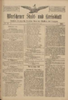 Wreschener Stadt und Kreisblatt: amtlicher Anzeiger f&uuml;r Wreschen, Miloslaw, Strzalkowo und Umgegend 1911.06.29 Nr76
