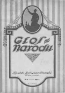 Głos Narodu: illustrowany tygodnik społeczno-literacki. 1914.02.22 R.2 No8