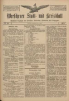 Wreschener Stadt und Kreisblatt: amtlicher Anzeiger f&uuml;r Wreschen, Miloslaw, Strzalkowo und Umgegend 1911.07.08 Nr80
