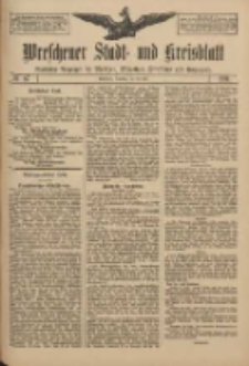 Wreschener Stadt und Kreisblatt: amtlicher Anzeiger f&uuml;r Wreschen, Miloslaw, Strzalkowo und Umgegend 1911.07.25 Nr87