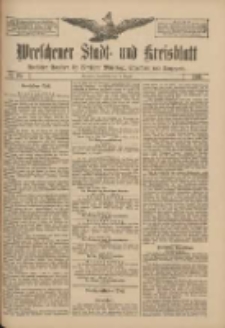 Wreschener Stadt und Kreisblatt: amtlicher Anzeiger f&uuml;r Wreschen, Miloslaw, Strzalkowo und Umgegend 1911.08.12 Nr95