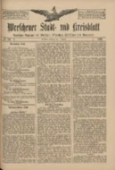 Wreschener Stadt und Kreisblatt: amtlicher Anzeiger f&uuml;r Wreschen, Miloslaw, Strzalkowo und Umgegend 1911.08.15 Nr96