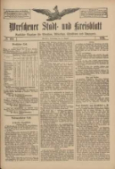Wreschener Stadt und Kreisblatt: amtlicher Anzeiger für Wreschen, Miloslaw, Strzalkowo und Umgegend 1911.08.24 Nr100