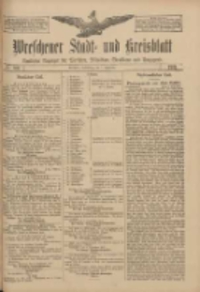 Wreschener Stadt und Kreisblatt: amtlicher Anzeiger für Wreschen, Miloslaw, Strzalkowo und Umgegend 1911.09.07 Nr106