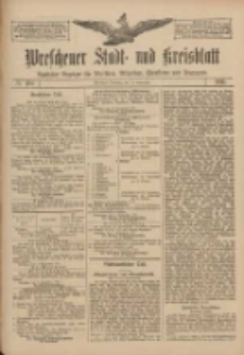 Wreschener Stadt und Kreisblatt: amtlicher Anzeiger f&uuml;r Wreschen, Miloslaw, Strzalkowo und Umgegend 1911.09.12 Nr108