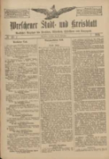 Wreschener Stadt und Kreisblatt: amtlicher Anzeiger f&uuml;r Wreschen, Miloslaw, Strzalkowo und Umgegend 1911.09.19 Nr111
