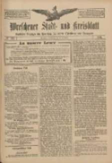 Wreschener Stadt und Kreisblatt: amtlicher Anzeiger f&uuml;r Wreschen, Miloslaw, Strzalkowo und Umgegend 1911.09.28 Nr115