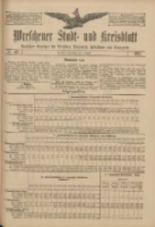 Wreschener Stadt und Kreisblatt: amtlicher Anzeiger f&uuml;r Wreschen, Miloslaw, Strzalkowo und Umgegend 1911.10.07 Nr119