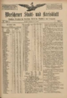 Wreschener Stadt und Kreisblatt: amtlicher Anzeiger f&uuml;r Wreschen, Miloslaw, Strzalkowo und Umgegend 1911.10.10 Nr120
