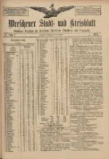 Wreschener Stadt und Kreisblatt: amtlicher Anzeiger für Wreschen, Miloslaw, Strzalkowo und Umgegend 1911.10.10 Nr120
