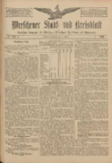Wreschener Stadt und Kreisblatt: amtlicher Anzeiger f&uuml;r Wreschen, Miloslaw, Strzalkowo und Umgegend 1911.10.14 Nr122